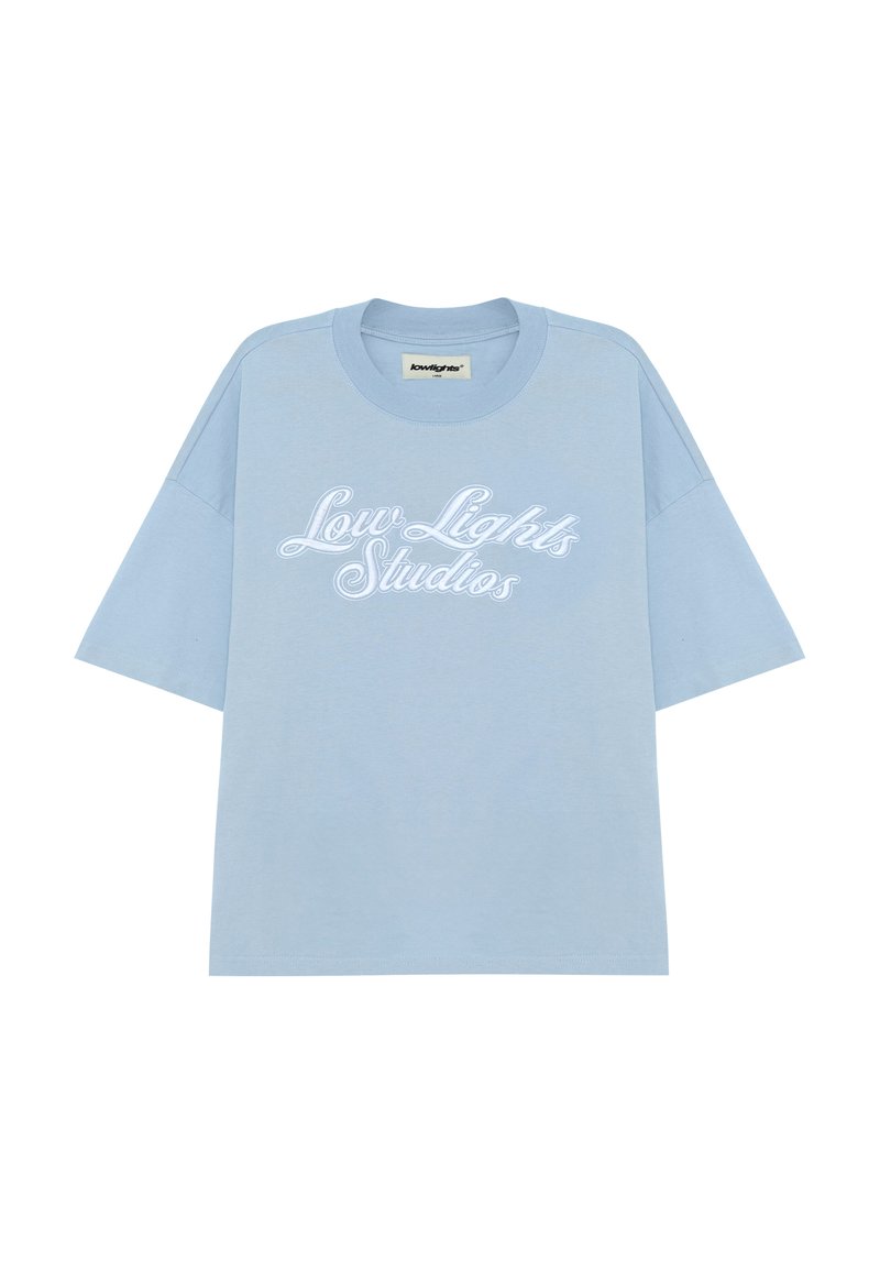 LOW LIGHTS STUDIOS® T-shirt print blauw