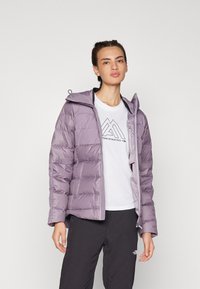 ODLO JACKET INSULATED SEVERIN N-THERMIC HOODED - Untuvatakki - gray ridge