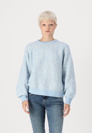 Pieces PCANONA O-NECK - Džemper - hydrangea