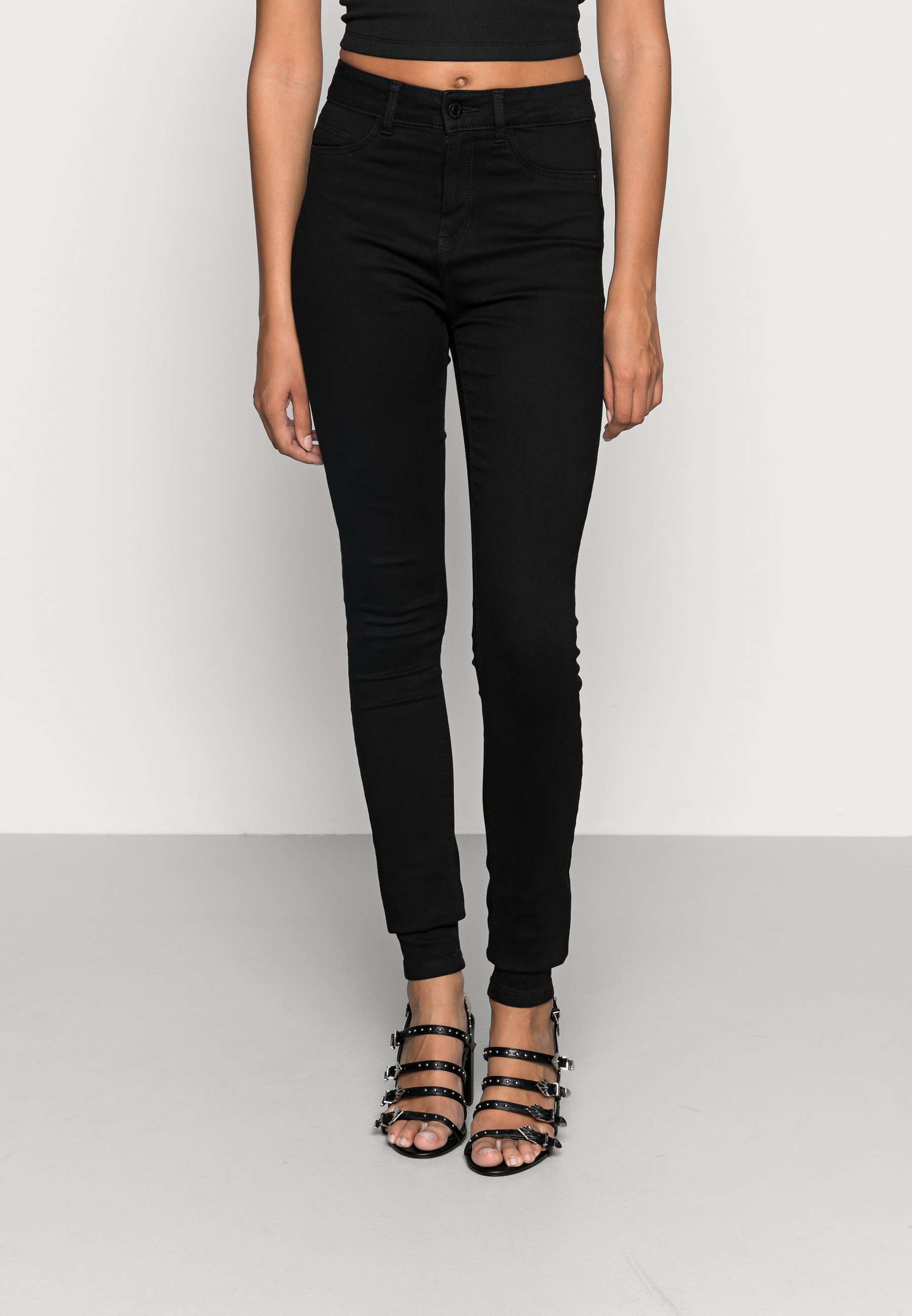 Noisy SKINNY - Jeans Skinny Fit - black denim - Zalando.dk