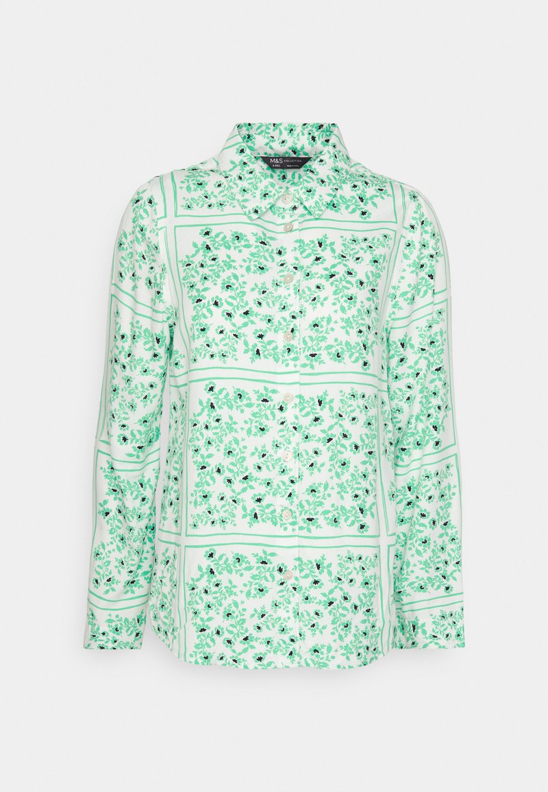 Marks & Spencer Overhemdblouse groen Marks & Spencer Overhemdblouse groen