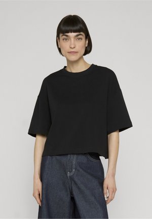 Urban Classics, LADIES OVERSIZED BOXY TEE - T-shirt basique - black