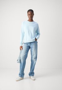 Marc O'Polo DENIM RAGLAN SLEEVES - Melegítőfelső - dawn sky