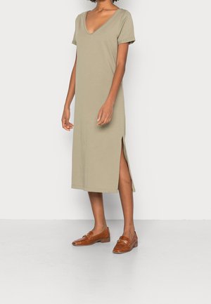 Jerseykleid - taupe