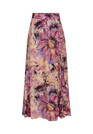 Maxirock - pink bedruckt