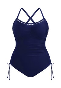 Cupshe CROSSBACK SIZE - Costume da bagno - dark blue