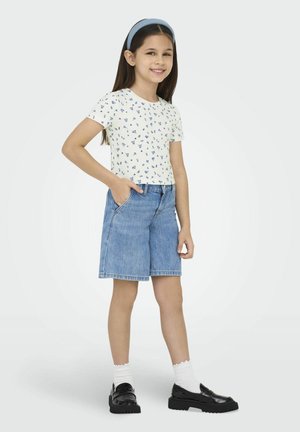 ONLY GIRLS T-shirt con stampa - mazarine blue