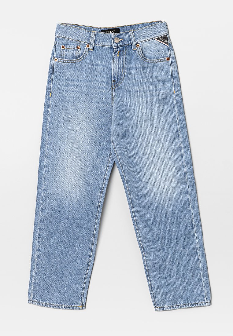 Replay Straight leg jeans lichtblauw