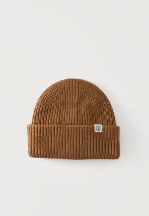 MSCH Copenhagen, RACHELLE ICON BEANIE KEY - Плетена шапка - brown