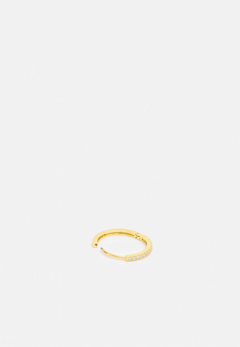 Damen Halsketten | Orelia PAVE HUGGIE HOOPS Ohrringe pale gold-coloured/goldfarben - RG49985 Damen Halsketten | Orelia PAVE HUGGIE HOOPS Ohrringe pale gold-coloured/goldfarben - RG49985