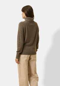 Just Cashmere Strickpullover - mottled taupe