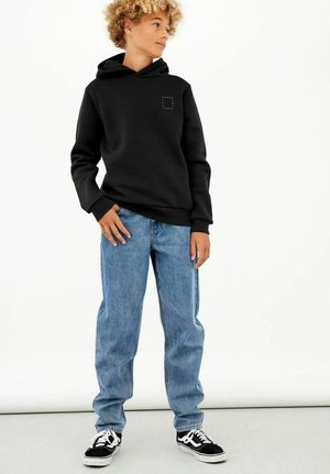 Jeans baggy - medium blue denim