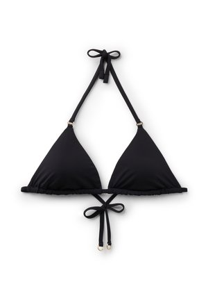Calzedonia, PREMIUM FIT TRIANGLE - Bikinitop - black