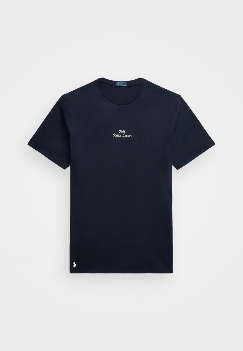 Polo Ralph Lauren Big & Tall EMBROIDERED LOGO JERSEY T-SHIRT - T-shirt med print - aviator navy