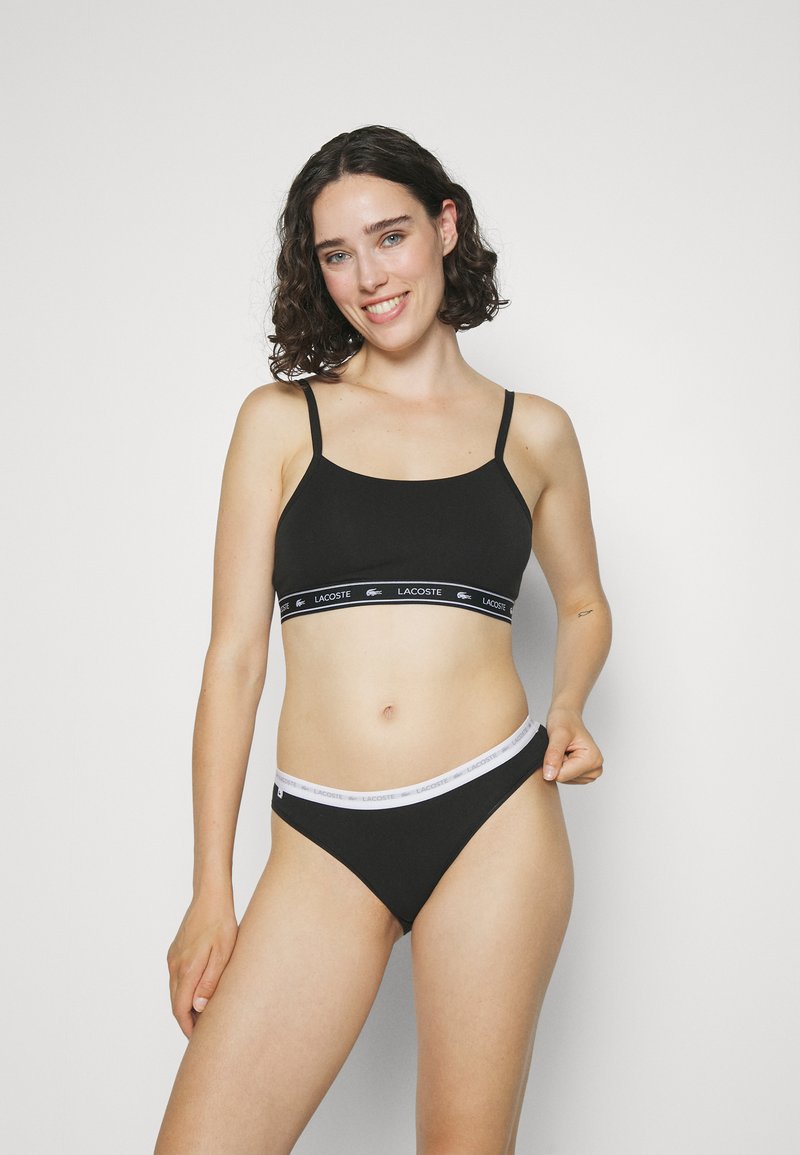 Lacoste UNDERWEAR BRIEFS 3 PACK - Fecskék - black/julienas