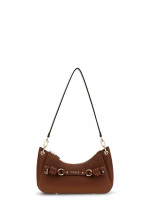 Guess, CAMELIA SHOULDER BAG - Sac à main - cognac
