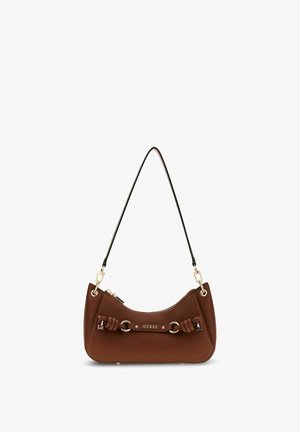 Guess, CAMELIA SHOULDER BAG - Sac à main - cognac