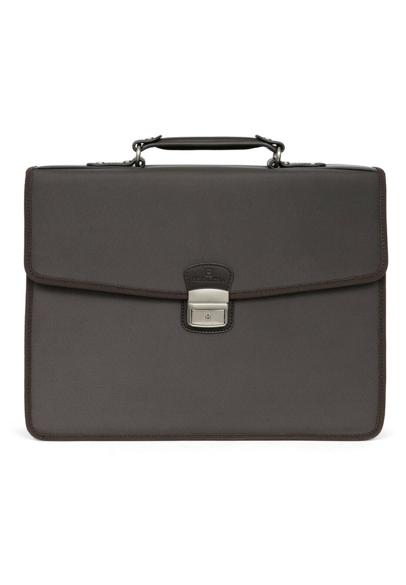 Hexagona WORKER - Briefcase - marron foncé/dark brown - Zalando