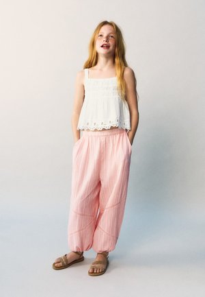 Mango Kids, KID - Pantalon classique - pink