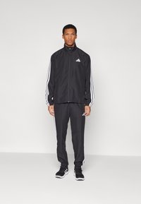 adidas Sportswear - BASIC 3 STRIPES SET - Trenirka - black Miniaturna slika 1