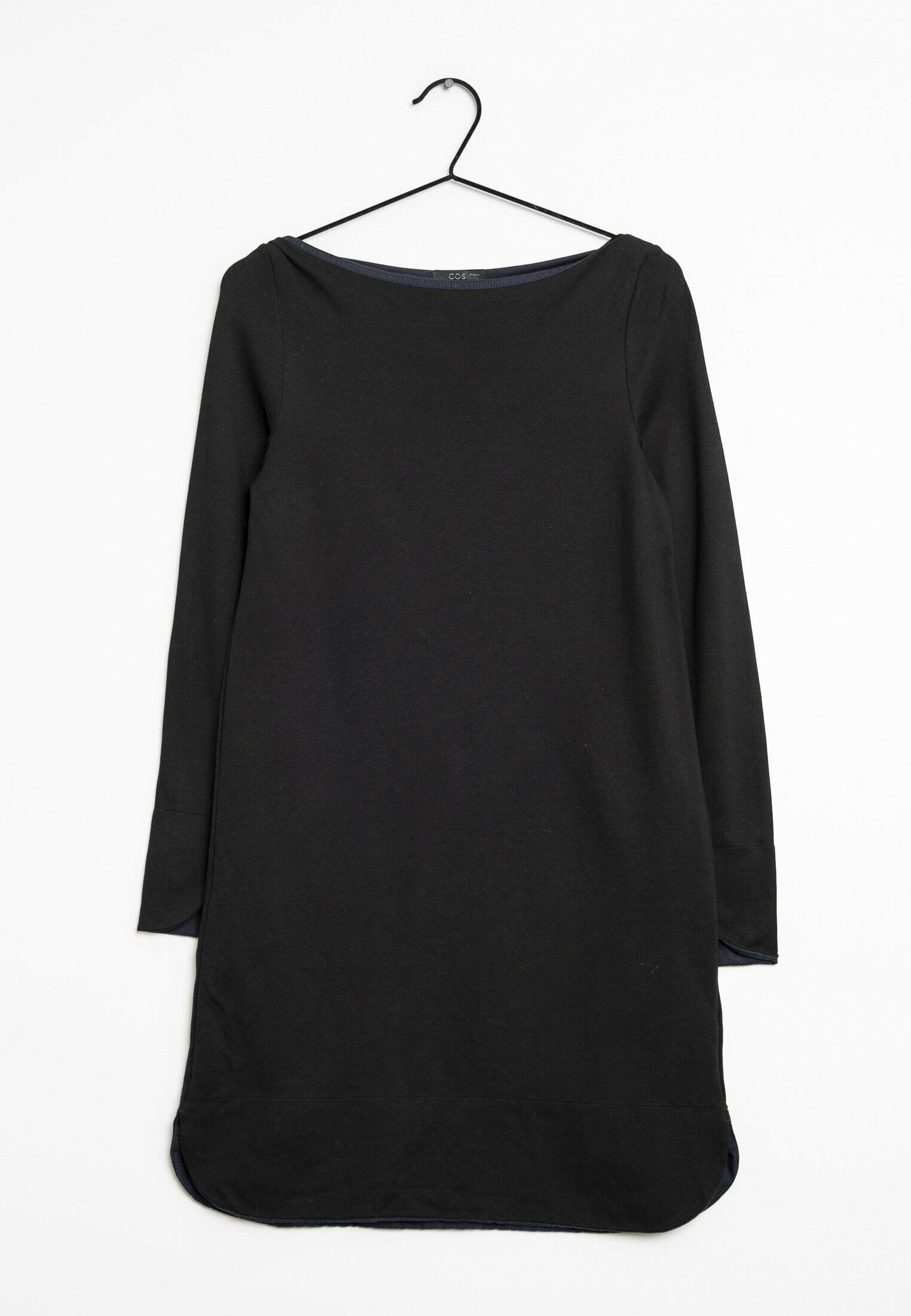 cos black t shirt dress COS COS BELTED T-SHIRT DRESS - BLACK - Dresses