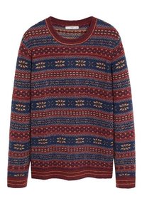 Mango Maglione - bordeaux