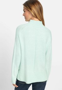 Olsen LANGEN ÄRMELN - Strickpullover - hellgrün