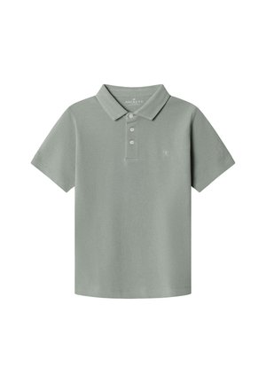 SOLID PIQUE  SS - Poloshirt - sage green
