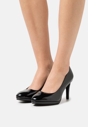 s.Oliver High heels - black