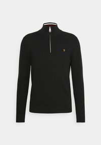 LOUDER 1/4 ZIP - Camisola - black