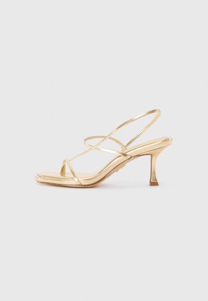 LOCKE - High heeled sandals - champagne