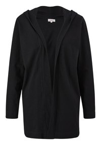 s.Oliver MIT KAPUZE - Gilet - schwarz