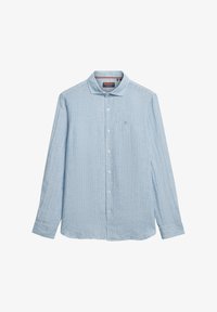 Geselecteerd, azure blue stripe