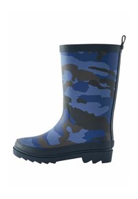 Non sélectionné, navy blue camo rubber welly