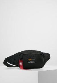 Alpha Industries - CREW WAIST BAG UNISEX - Bum bag - black Thumbnail Image 1