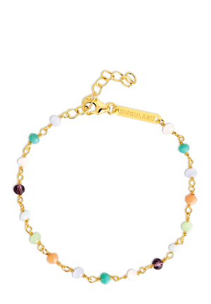 CRYSTALS COLORS - Bracelet - oro y cristales de colores