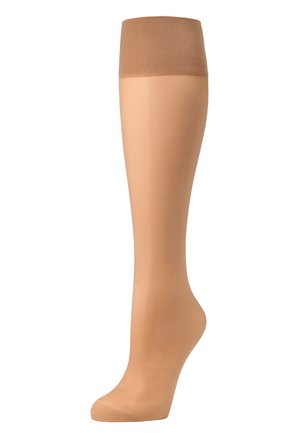 SEIDENGLATT 15 DENIER TRANSPARENT SILKY - Chaussettes hautes - powder