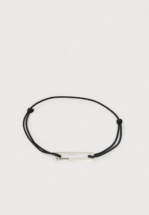BRACELET - Zapestnica - black/silver-coloured