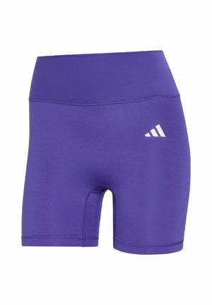 adidas Performance, OPTIME ESSENTIALS WORKOUT SHORT LEGGINGS - Lyhyet juoksutrikoot - pure purple