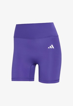 adidas Performance, OPTIME ESSENTIALS WORKOUT SHORT LEGGINGS - Lyhyet juoksutrikoot - pure purple