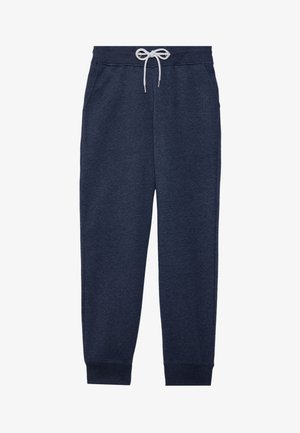 Tracksuit bottoms - mottled dark blue