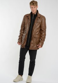JCC Lederjacke - dark brown