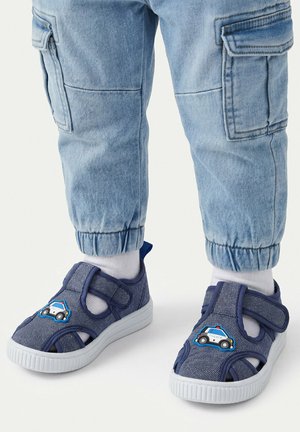 Sprandi, SPRANDI SLIPPERS BOY NAVY 5907964242031 - Walking sandals - navy