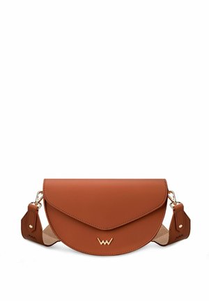 TRICIA - Taška s příčným popruhem - brown