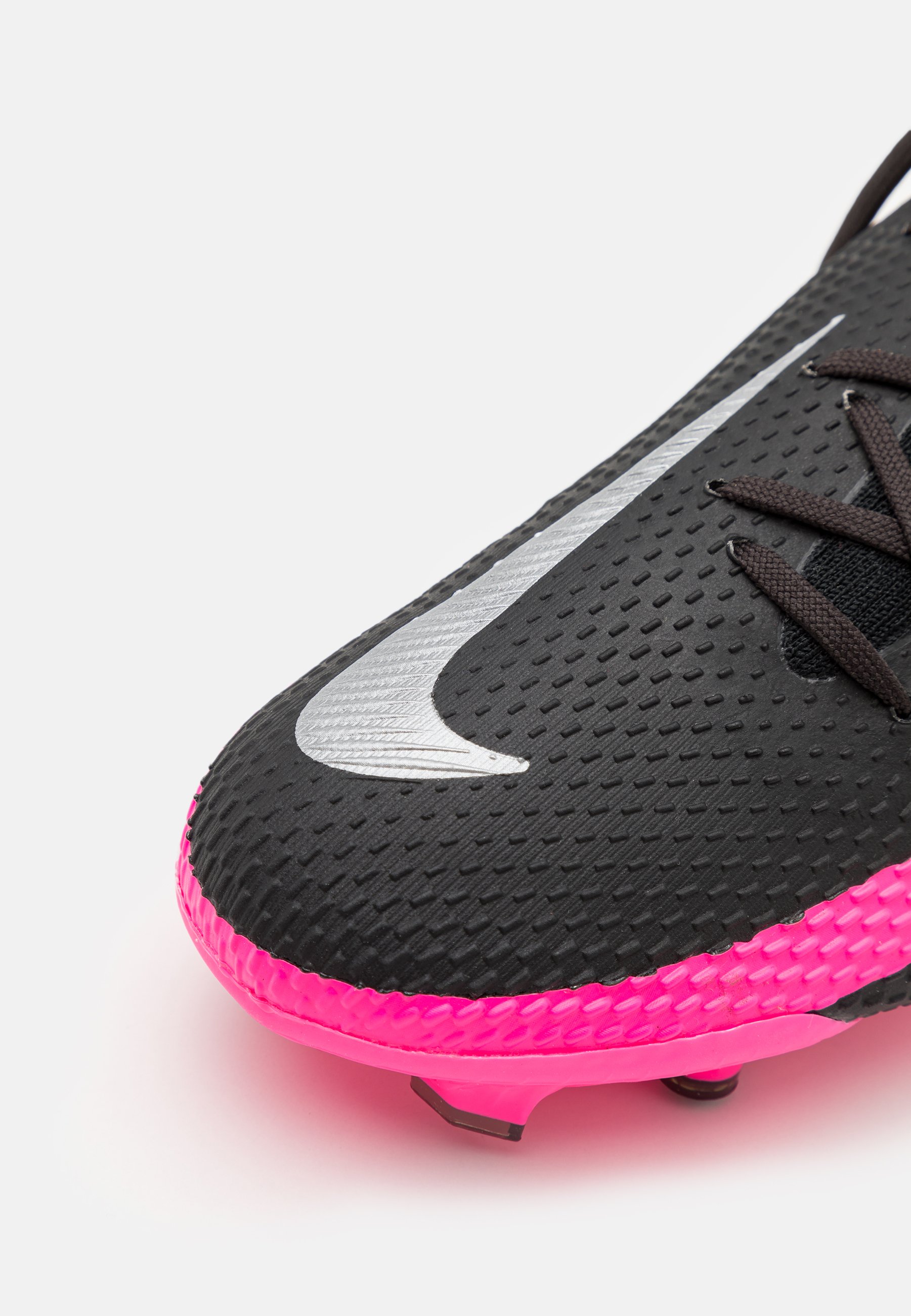Nike Performance PHANTOM GT PRO FG - Voetbalschoenen met kunststof noppen -  black/metallic silver/pink blast/Zwart - Zalando.nl