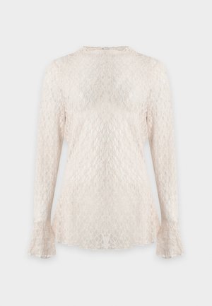 Vero Moda Curve, VMCEVA BELL SLEEVE HIGHNECK - Blouse - birch