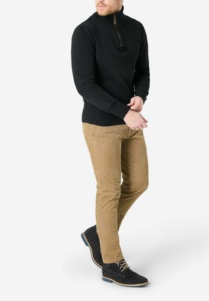 Strickpullover - schwarz