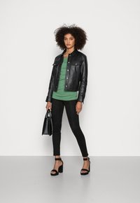 Esprit Leggings - Calças - black