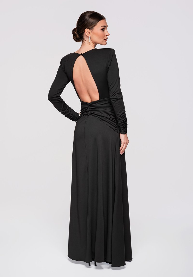 black ombre maxi dress Navy Pinstripe Pleated Dress Men's Size:14 US Prom Dresses for Cheap Vipchrono 41 bust