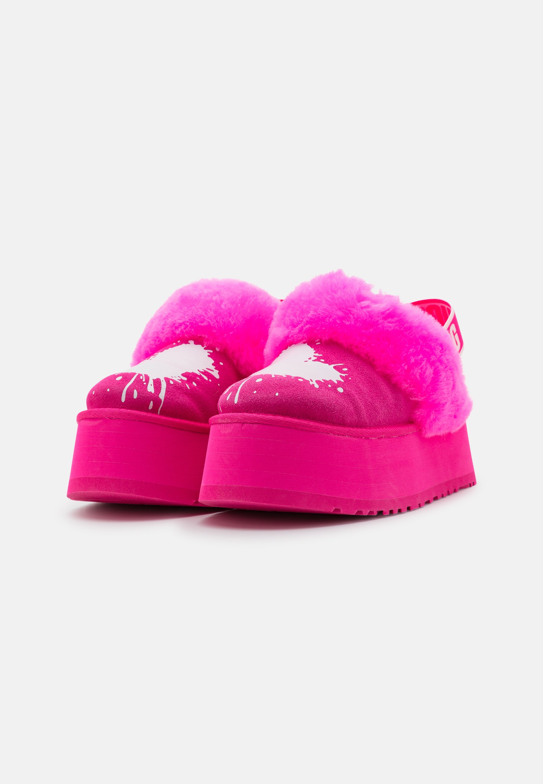 pink ugg platform slippers